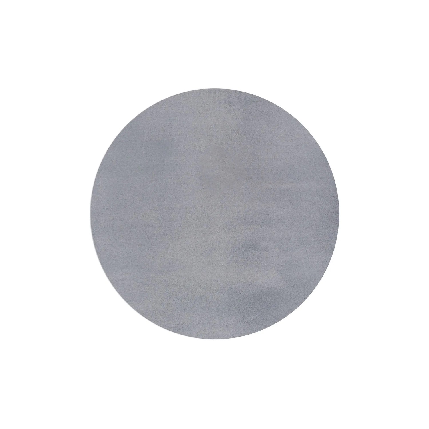 Floornovo Kurzflor Teppich Nr. 250 Rund Einfarbig Durchmesser 117 cm günstig online kaufen