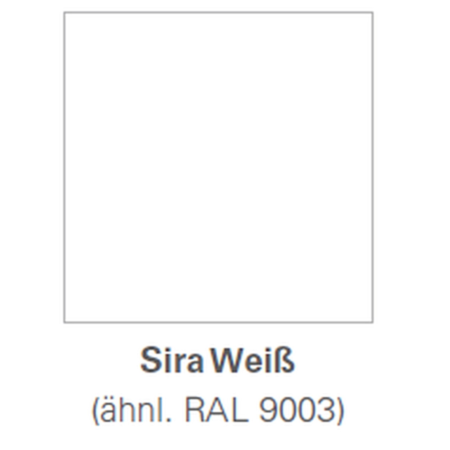 GetaDoor Oberflächenmuster Brillant Soft Siraweiss RAL9003, DIN A4 zur Farbauswahl für Zimmertüren.