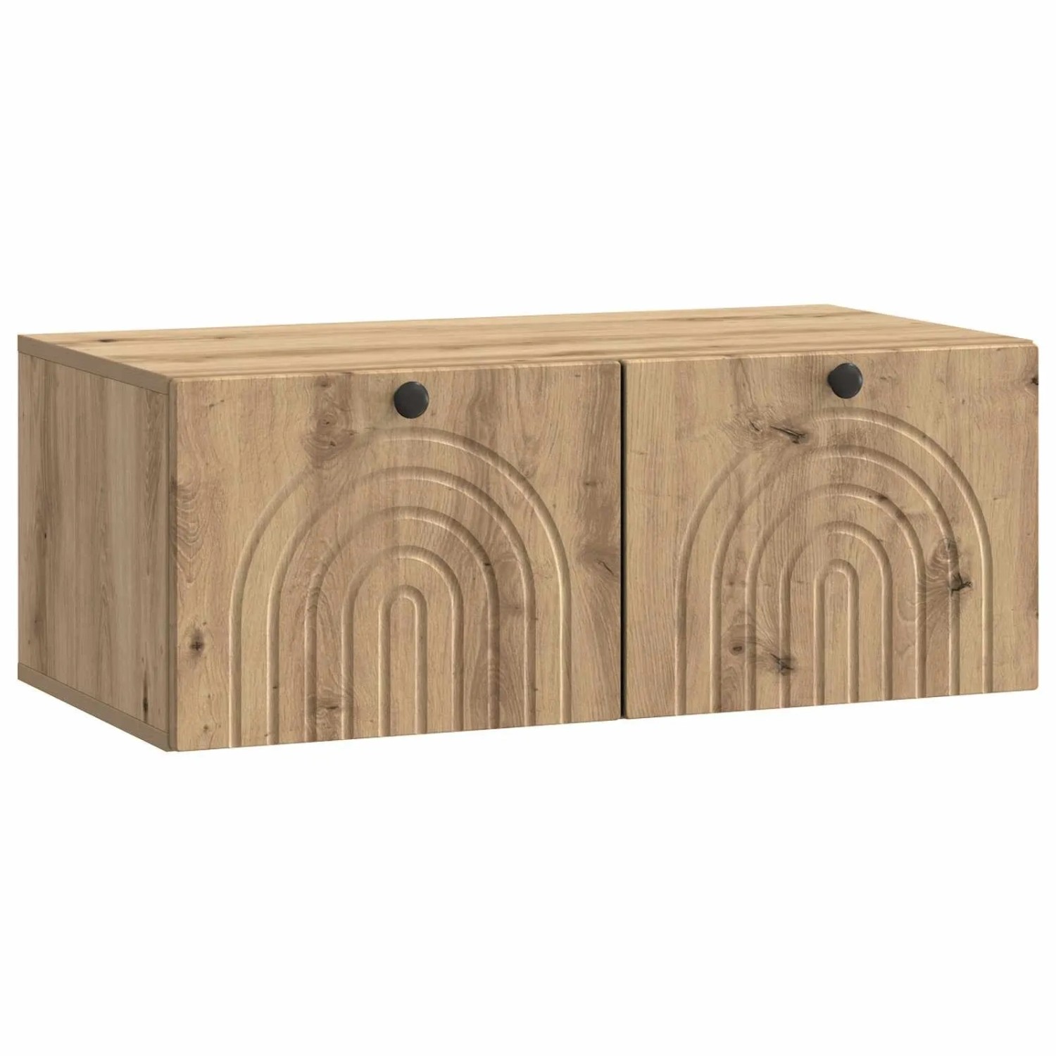 vidaXL Wandmontierter TV-Schrank Artisan-Eiche 78,5 x 41 x 30 cm 898184