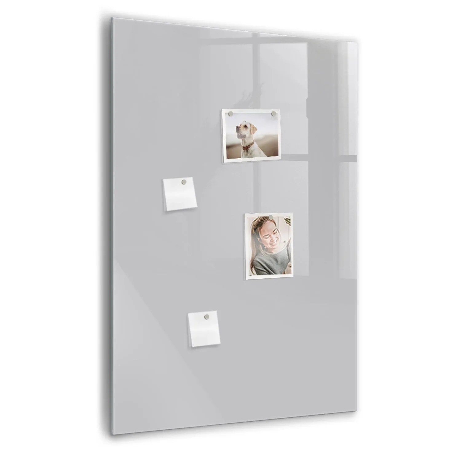 Tulup Magnettafel Aus Glas Hellgraue Farbe 70x100 cm Whiteboard Magnetisch günstig online kaufen