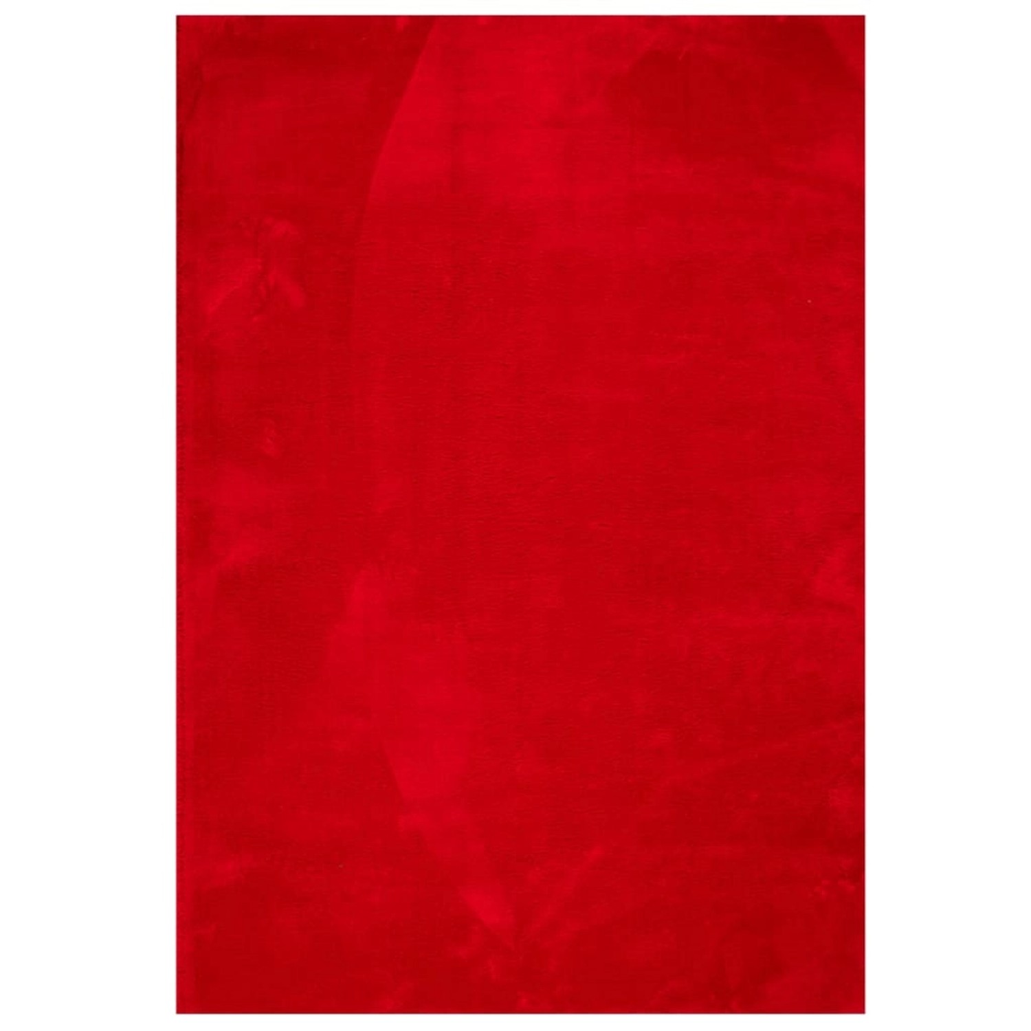 vidaXL Teppich Huarte Kurzflor Weich Und Waschbar Rot 140x200 Cm 1933922 günstig online kaufen