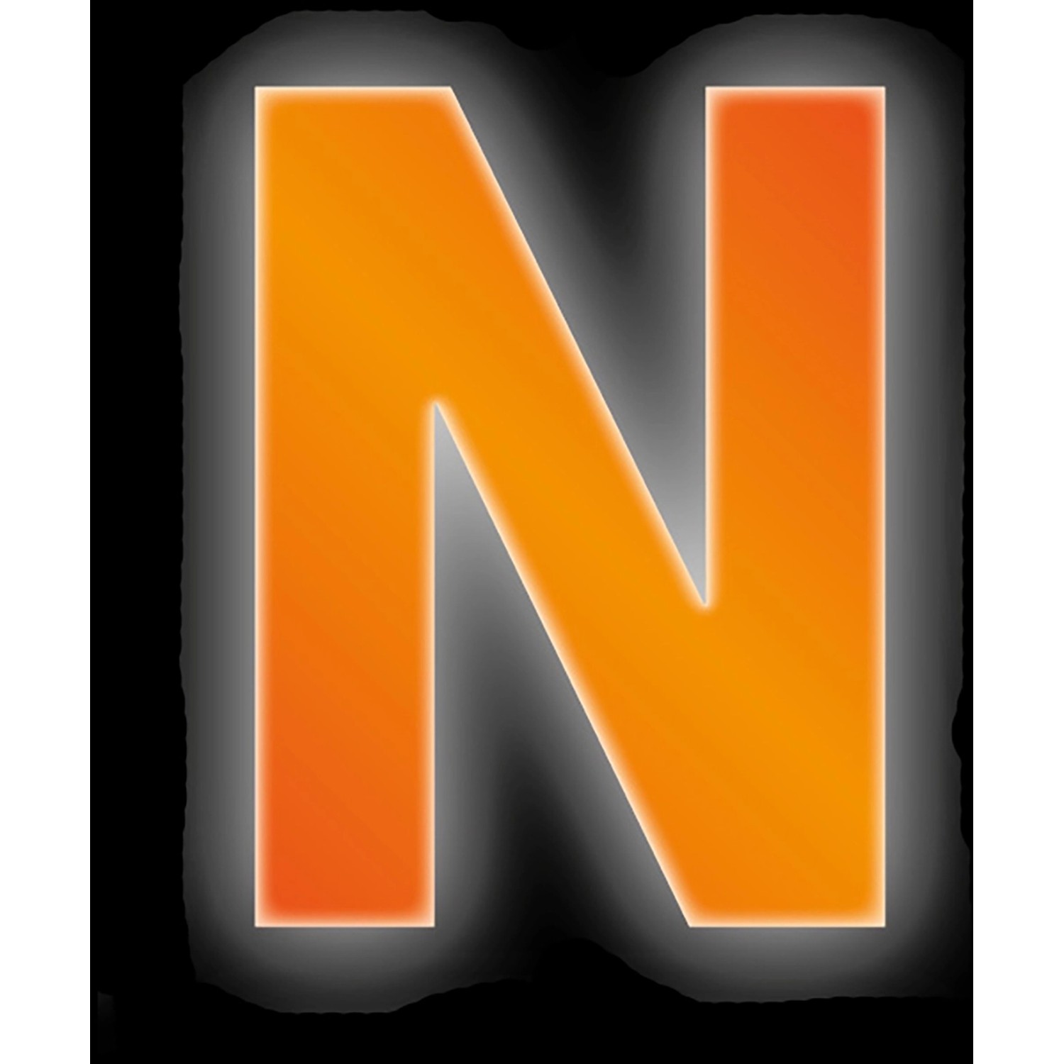Conacord Klebebuchstabe N Reflektierend 8 cm Orange günstig online kaufen