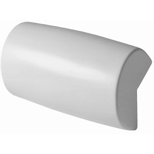 Weißes Duravit Nackenkissen für Paiova Badewannen, Badzubehör.