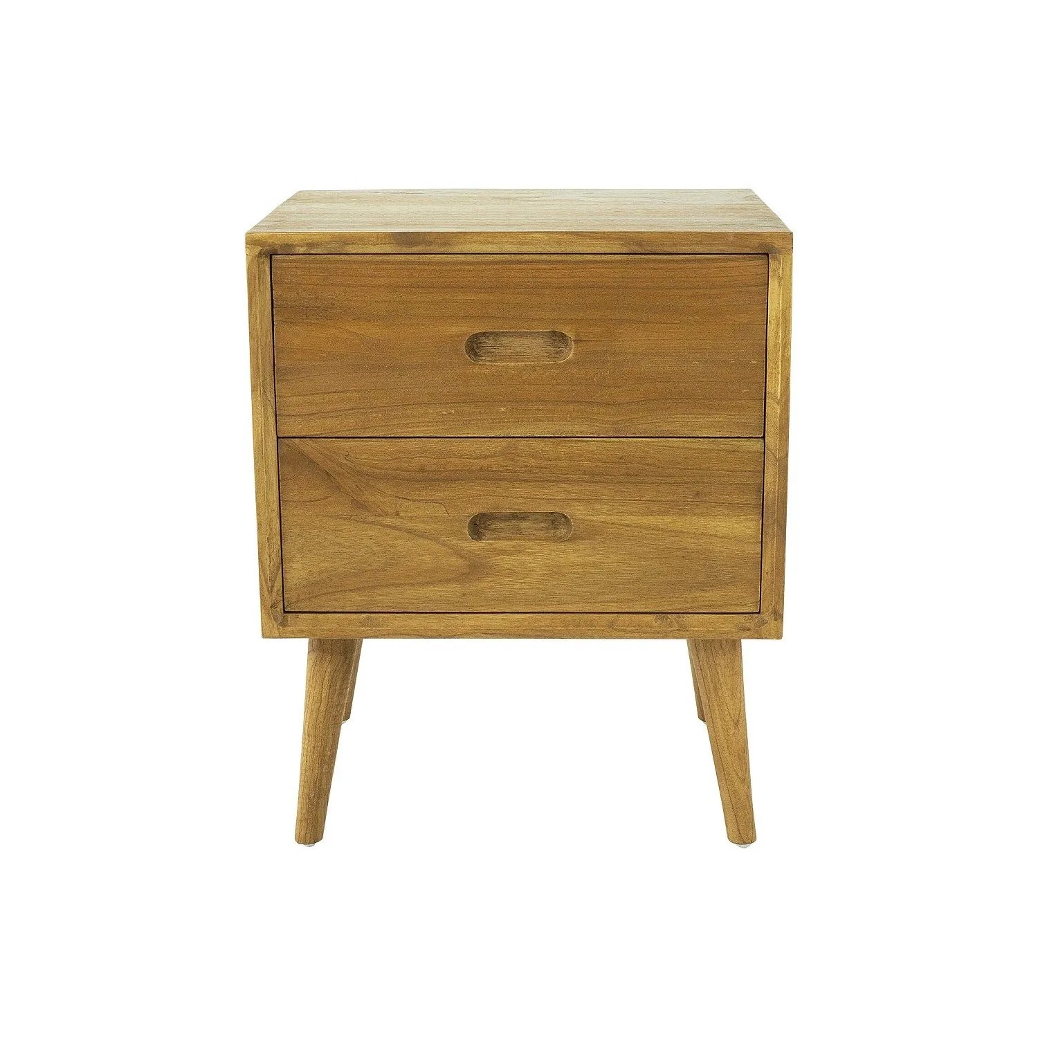 Vente-unique Nachttisch Ponida Naturfarben Hell 45 cm