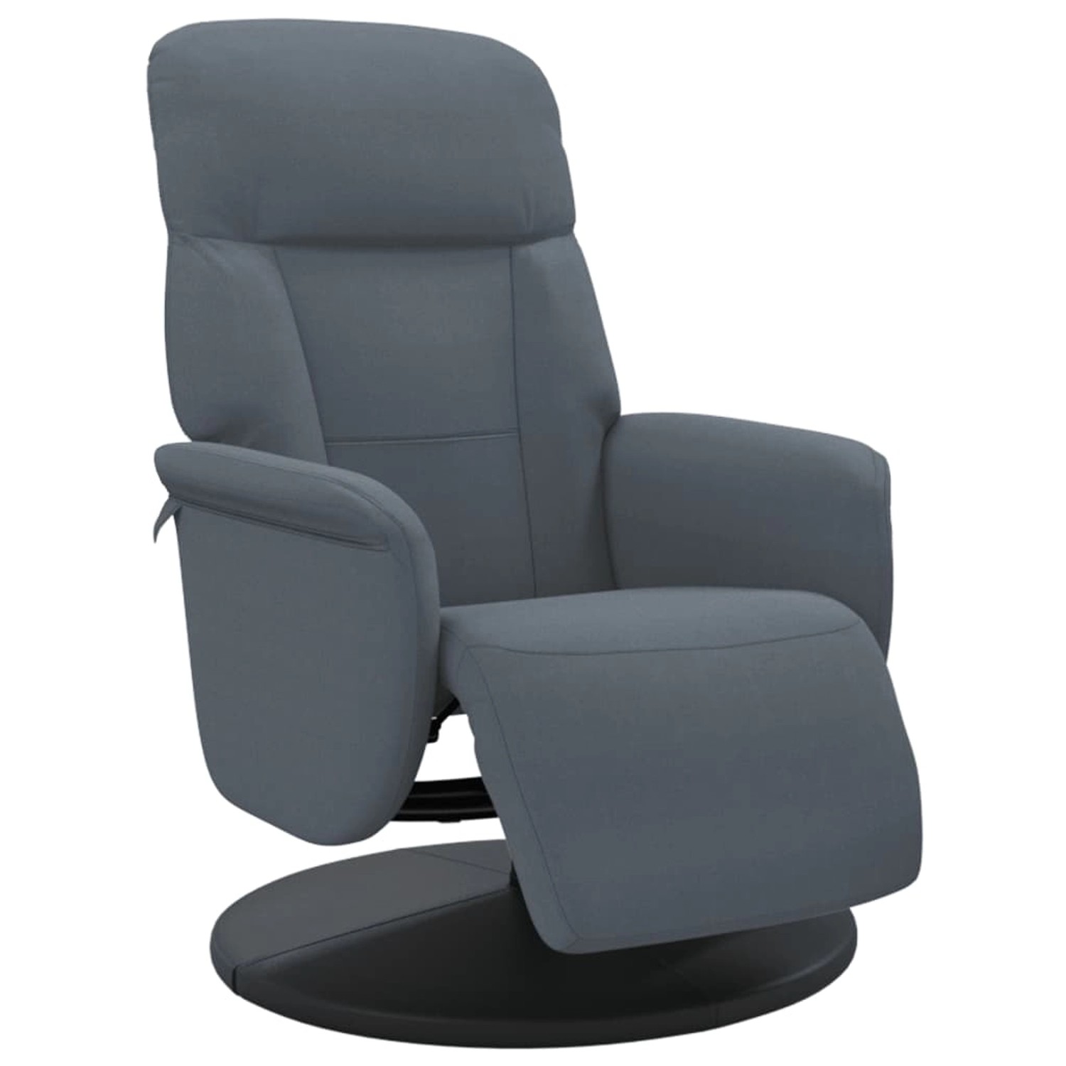 vidaXL Relaxsessel mit Fußteil Dunkelgrau Samt 356683 günstig online kaufen
