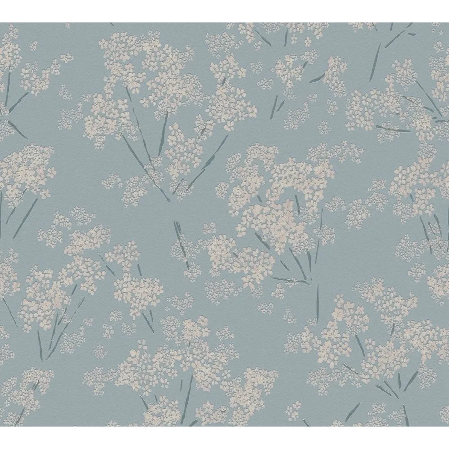 Tadessi Tapete Floral M1-No.11083 Vliestapete in Blau