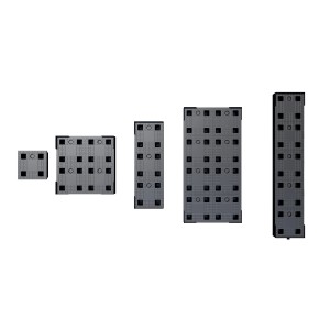 WaterUps Bewässerungstank, 120x40 cm, schwarz, für Hochbeete. Wasserspeichersystem mit Zubehör.