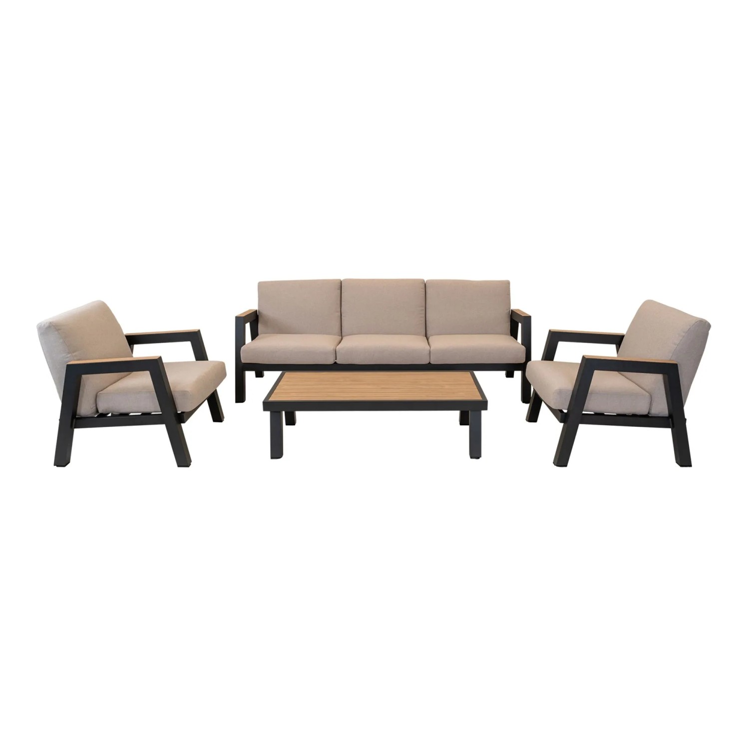 Lesli Lounge-Set Manu 4-teilig Beige