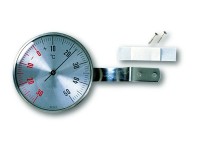 Fensterthermometer Aus Acryl & Edelstahl – Transparentes Innen-Außen-Thermometer Mit Genauigkeit +/-2°C Für Heimbüro (Messbereich -40 Bis +50°C)