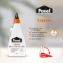 Flasche Ponal Holzleim Express, 550g, transparent trocknend, ideal zum Kleben von Holz.