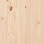 Detailaufnahme: Massivholz Kiefer für vidaXL Bett, natürliche Maserung sichtbar.