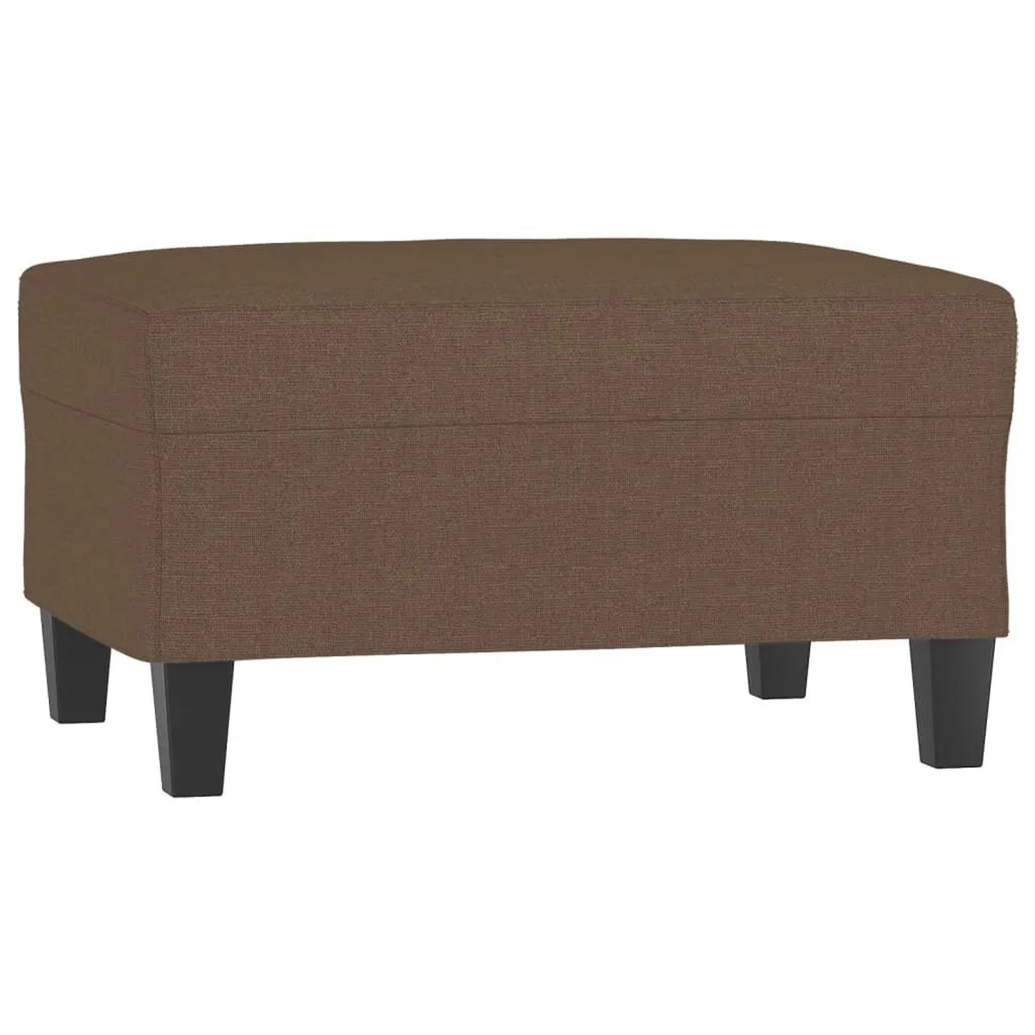 vidaXL Fußhocker Braun 70x55x41 cm Stoff 349350