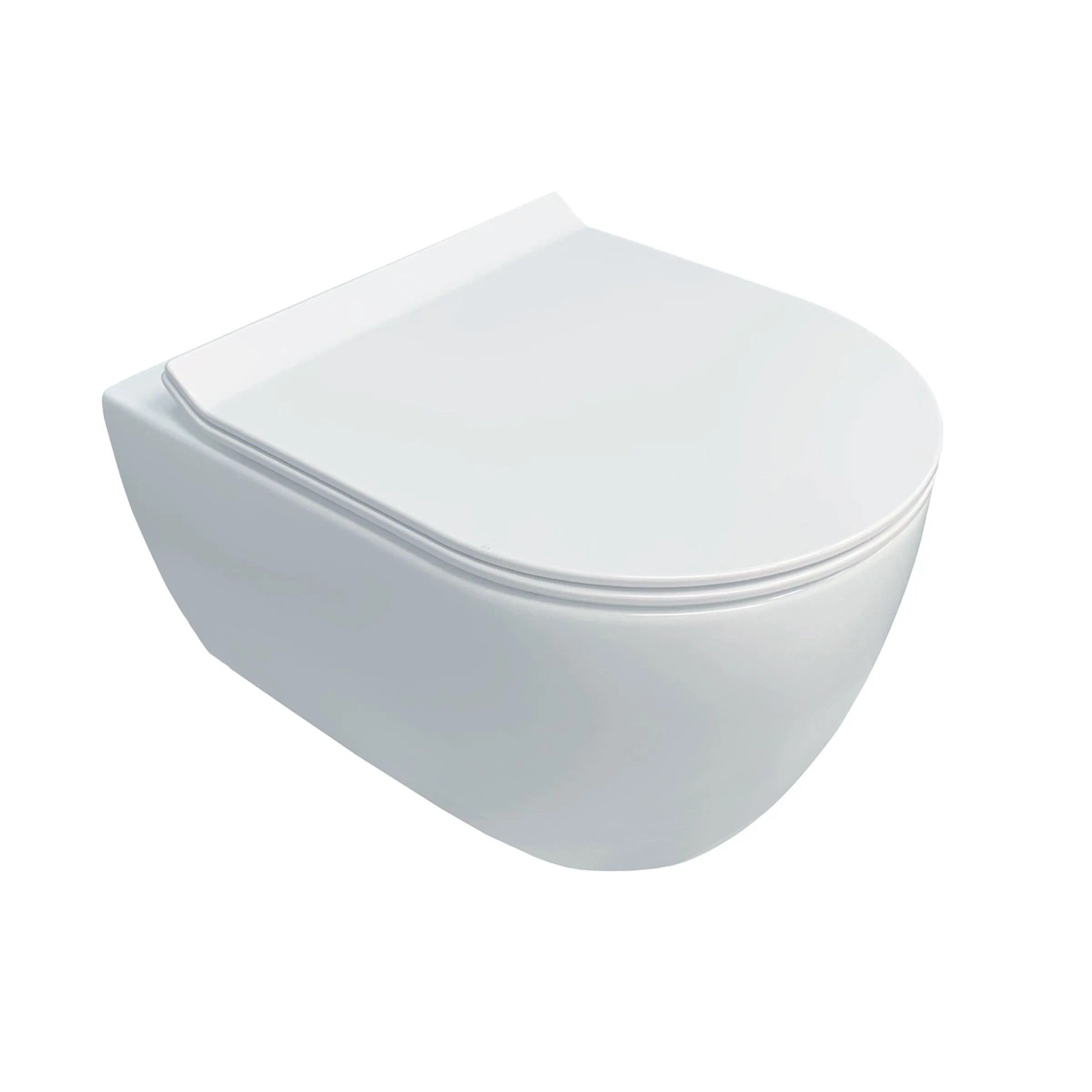 NEG Kompakt Hänge-WC Uno99K Länge 48,5 cm Slimline Design