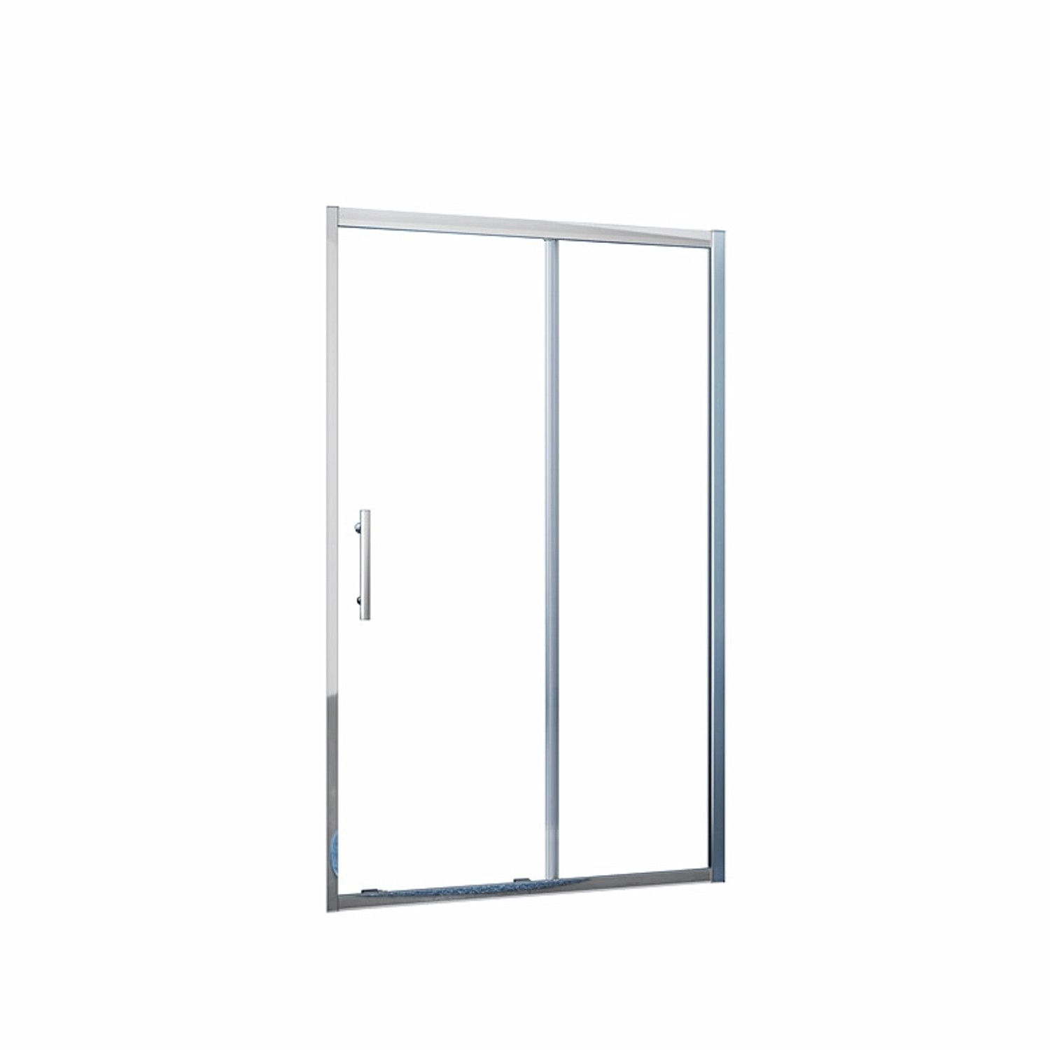 Duschparadies Duschtür Nischentür 120 x 190 cm Schiebetür 8mm Nano Glas Dus günstig online kaufen