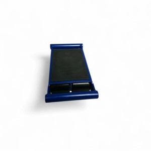 DeTec. Panzerrollen 6 Tonnen Transportrollen Mit 6 Nylonrädern 90x85 mm Auflagefläche 260x170 mm Transportfahrwerk Schwerlast 6t