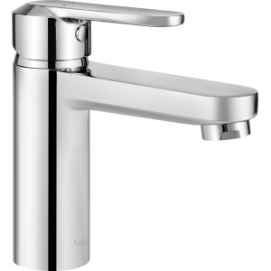 baliv Waschtischarmatur WT-570 in Chrom, Einhebelmischer für Waschbecken.