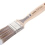 LUX Flachpinsel Lasur, 40 mm, mit Holzgriff und gemischten Borsten für optimale Farbabgabe.