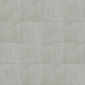 Decoflooring Klick-Vinylboden Fliese XL Metro hellgrau in Steinoptik