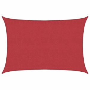 vidaXL Sonnensegel 160 g/m² Rot 3,5x5 m HDPE 311627