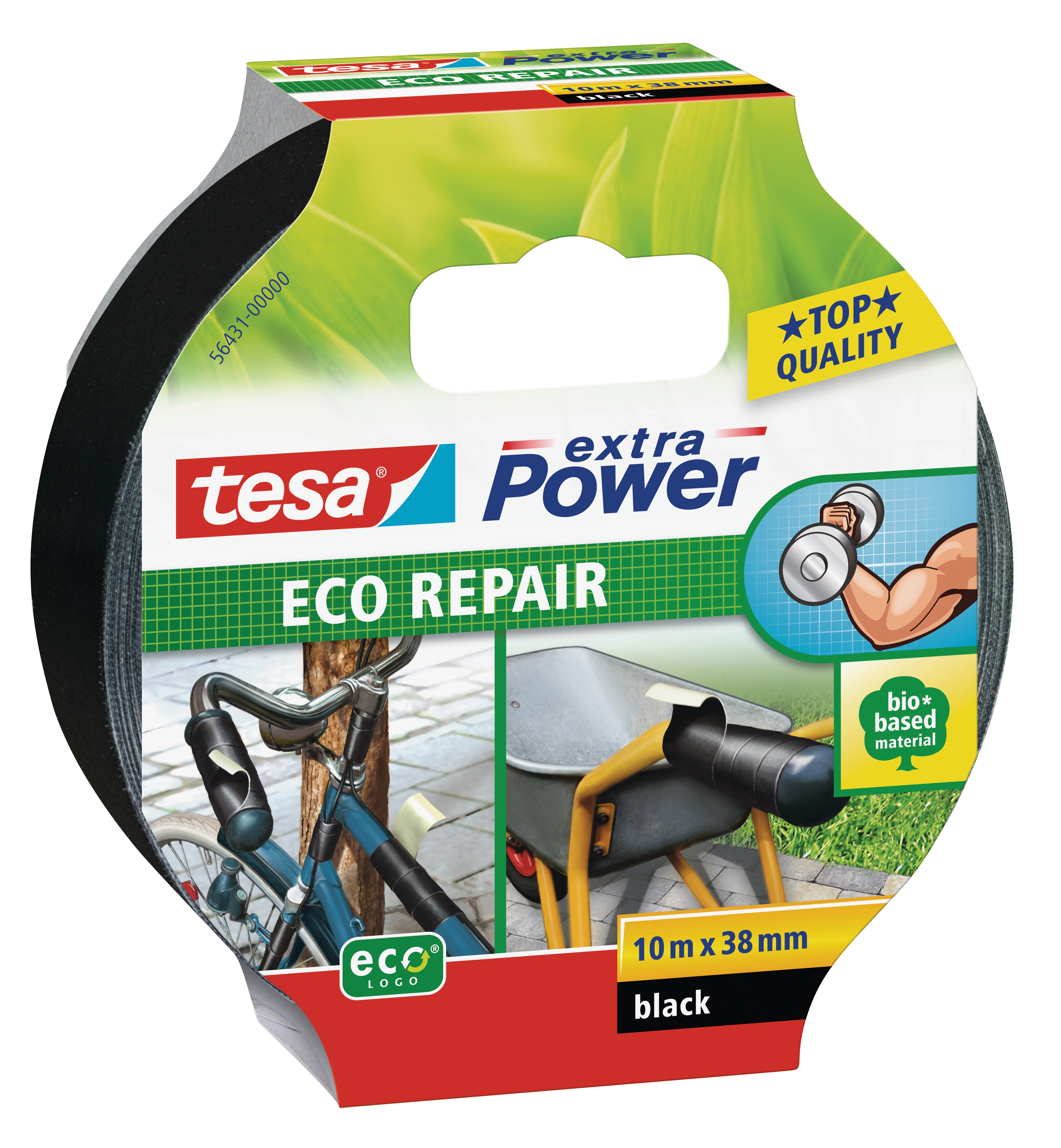 Tesa Extra Power Eco Repair Schwarz 10 m x 38 mm kaufen bei OBI
