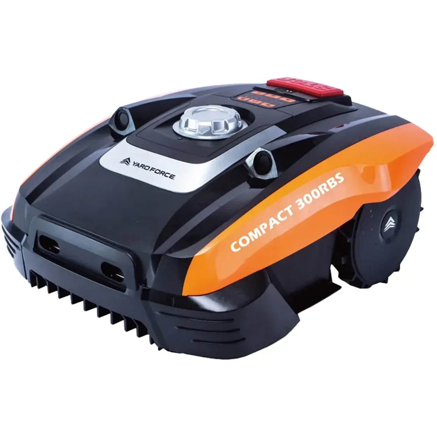 Yard Force Mähroboter Compact 300RBS für Mähflächen bis 300 m² mit Bluetooth App