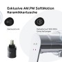 AM.PM Duscharmatur Hit: Brausearmatur aus Chrom mit SoftMotion Keramikkartusche für Bad & Dusche.