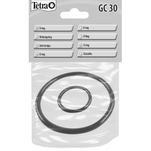 Tetratec Dichtungsringe GC 30 für Aquarium Bodenreiniger, 2 Stück im Set.