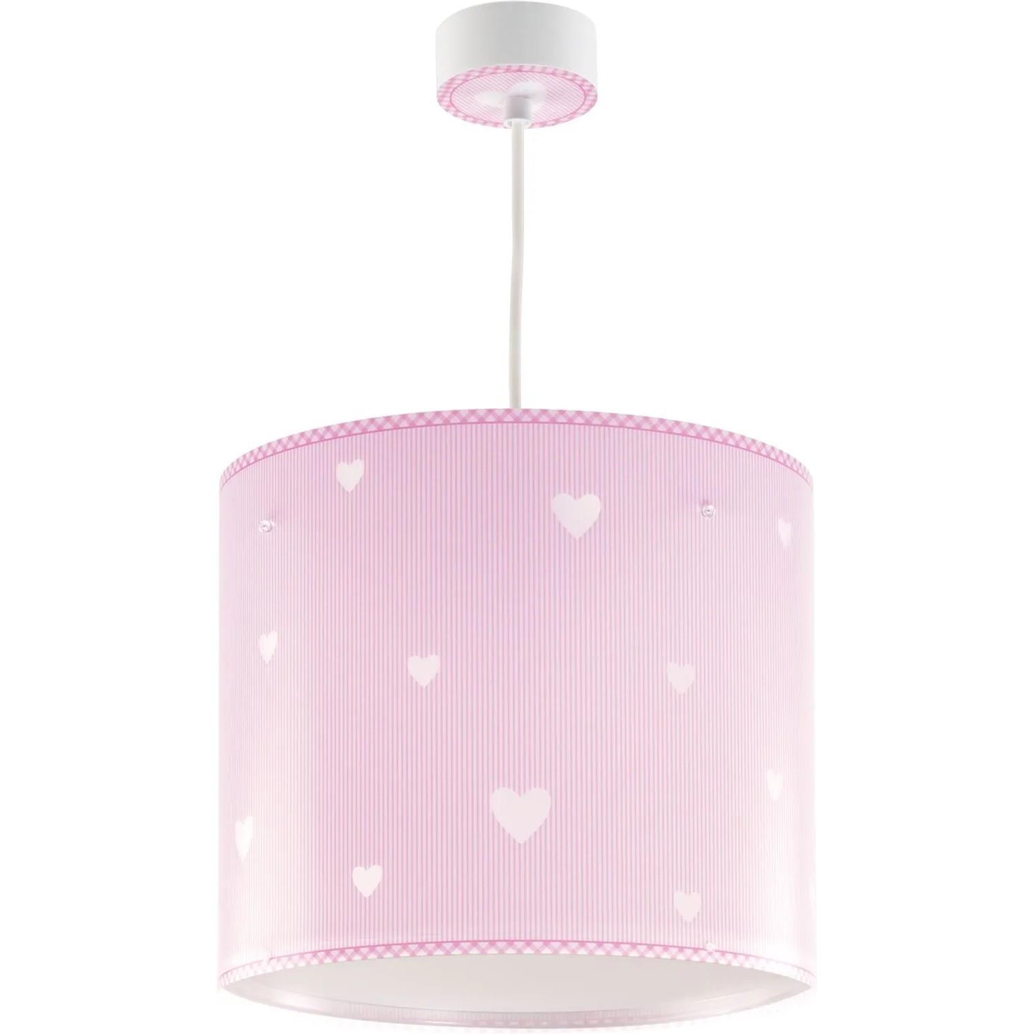 Dalber  KinderDeckenlampe Herzen Rosa