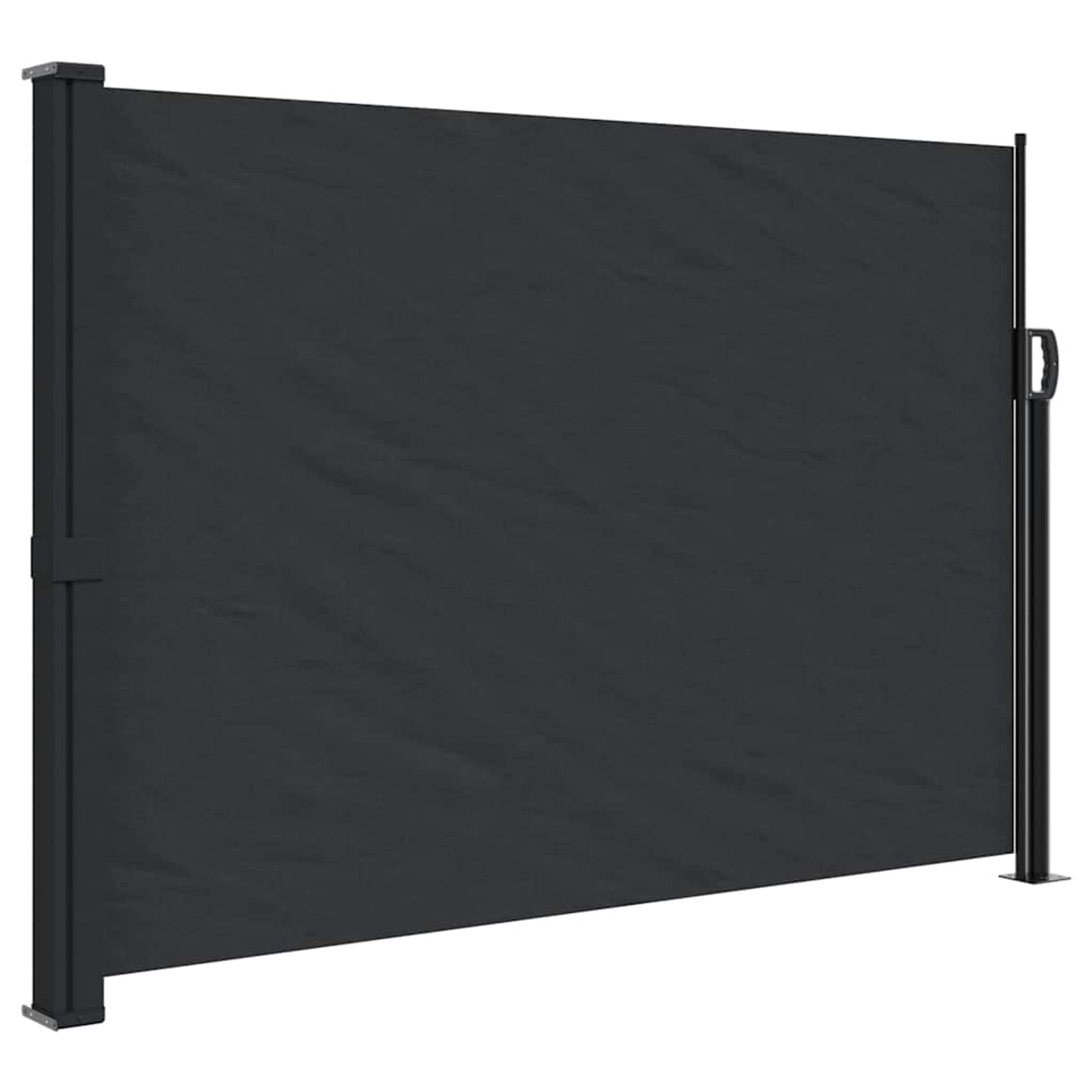 furnicato Seitenmarkise Ausziehbar Schwarz 140x300 cm günstig online kaufen
