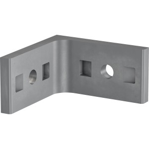 Verbindungswinkel für Aluvario 35x35 mm, zur starren Verbindung von Querstreben im 90° Winkel.