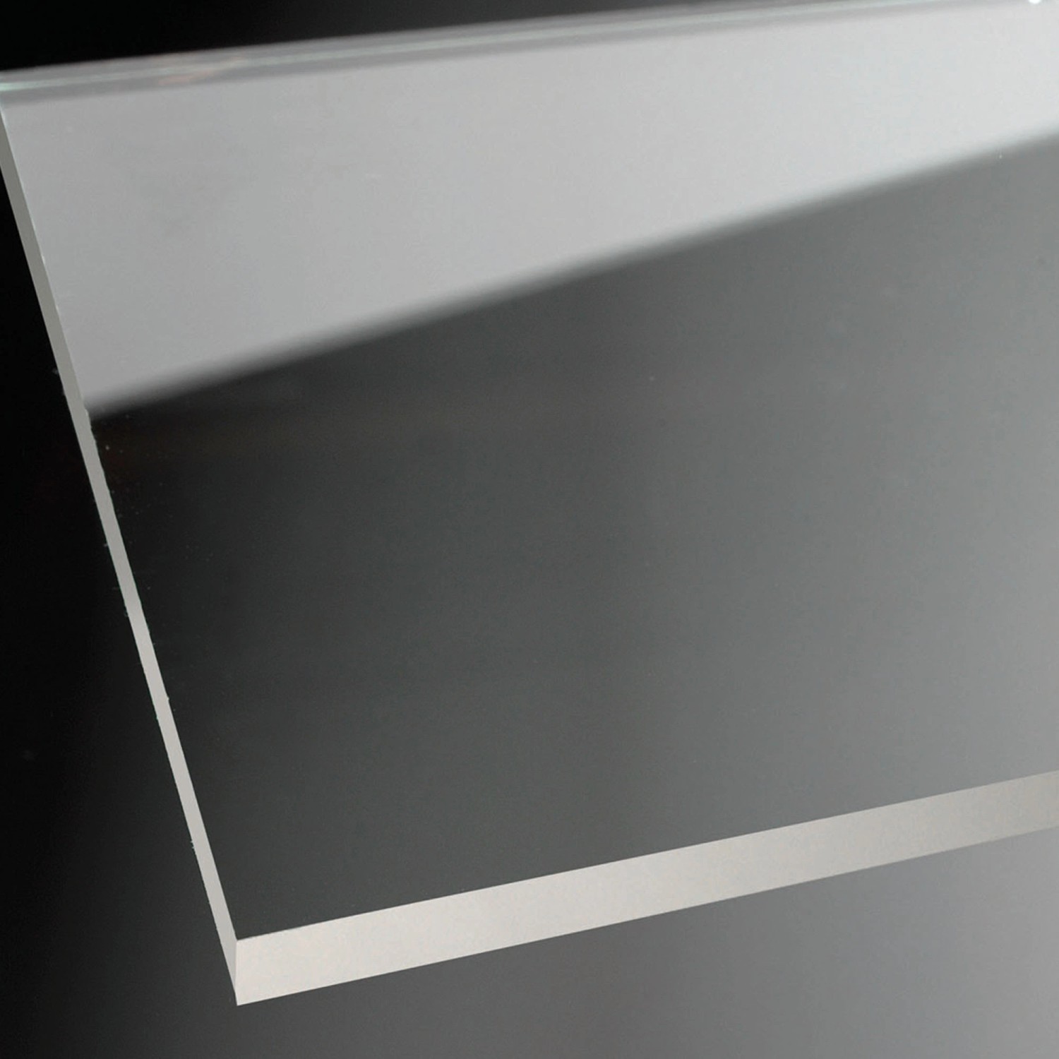 Breuer Seitenwand links für Drehtür Europa Design, Chrom/Klarglas, 90 cm.