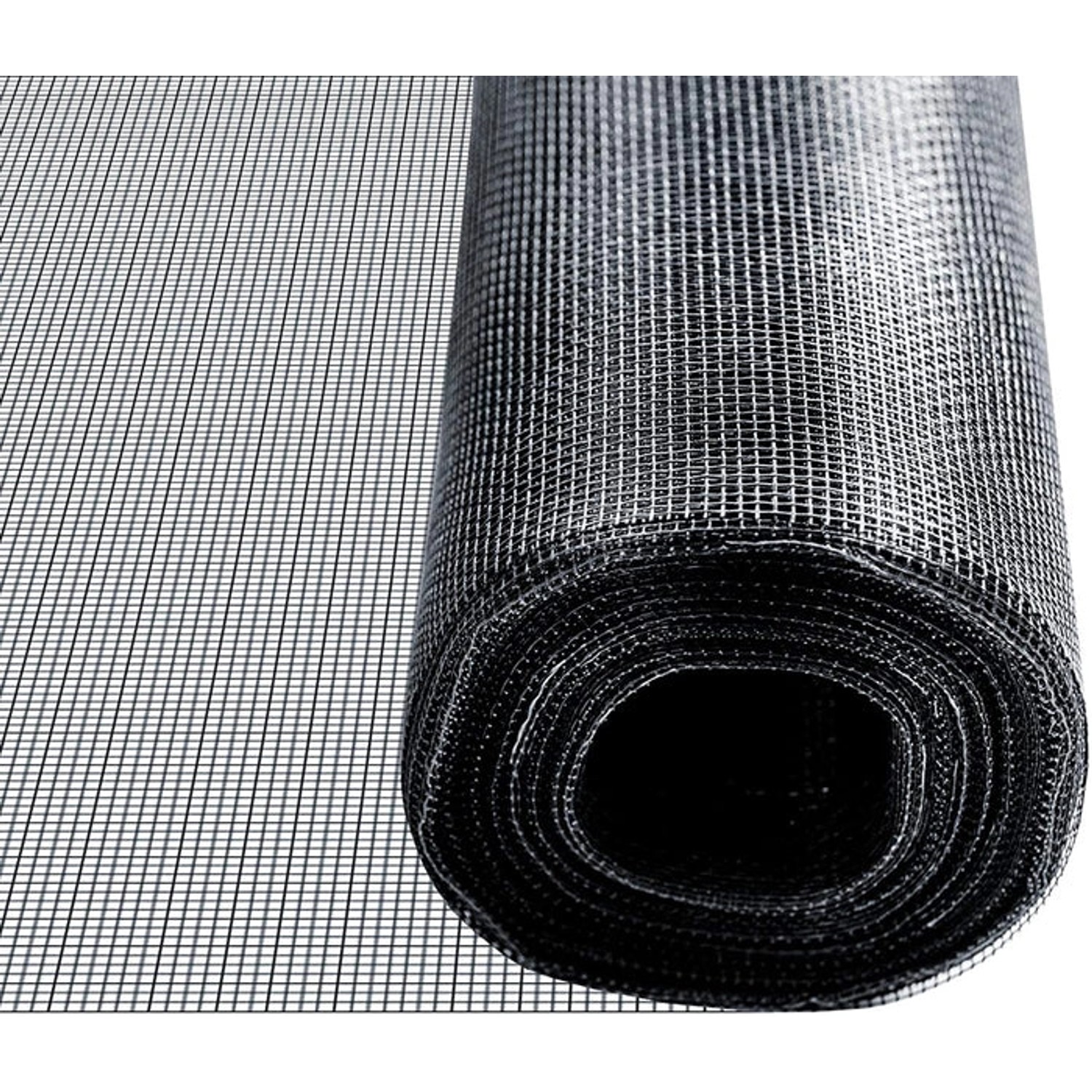 KARAT Fliegengitter 1x15m, zuschneidbar, reißfest, für Fenster und Türen.