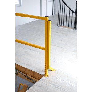 Minka Lukenschutzgeländer Stahl für Dachbodentreppen Verstellbar Gelb