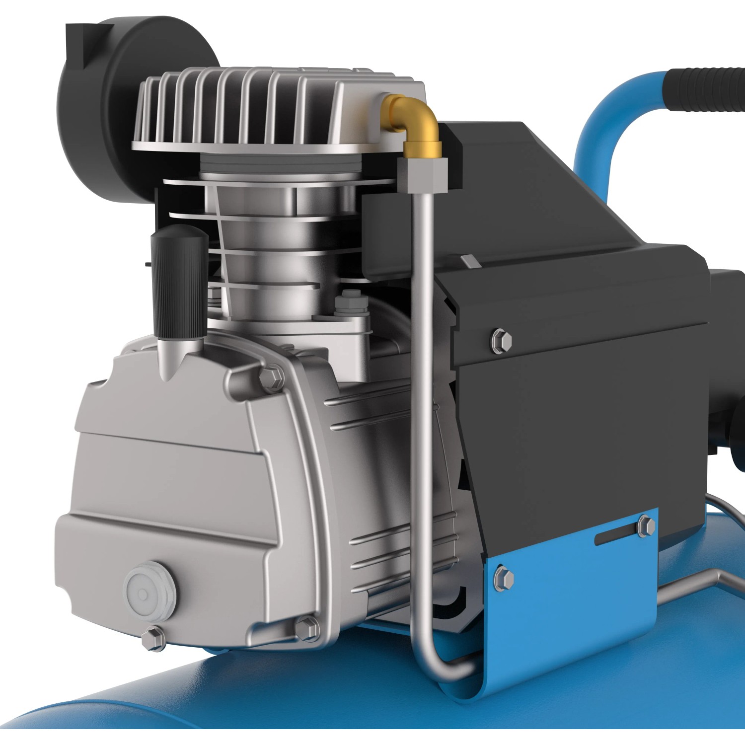 Güde Kompressor 260/10/50, ölgeschmierter Kolbenkompressor für Werkstatt und Garage.