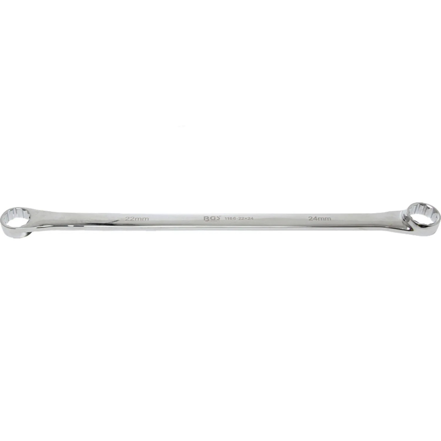 BGS Doppel Ringschlüssel Extra Lang SW 22 X 24 Mm 1186 22X24