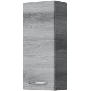 Pelipal Bad-Hängeschrank Trentino, Graphit Struktur, 30 cm breit.