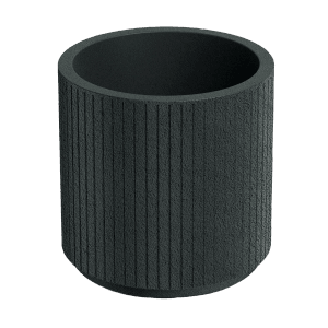 Prosperplast Blumentopf Coro Ø 30 cm x 30 cm Charcoal