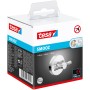 Verpackung des Tesa Smooz Handtuchhakens, verchromt, mit Klebelösung. Badaccessoire zur Wandmontage.