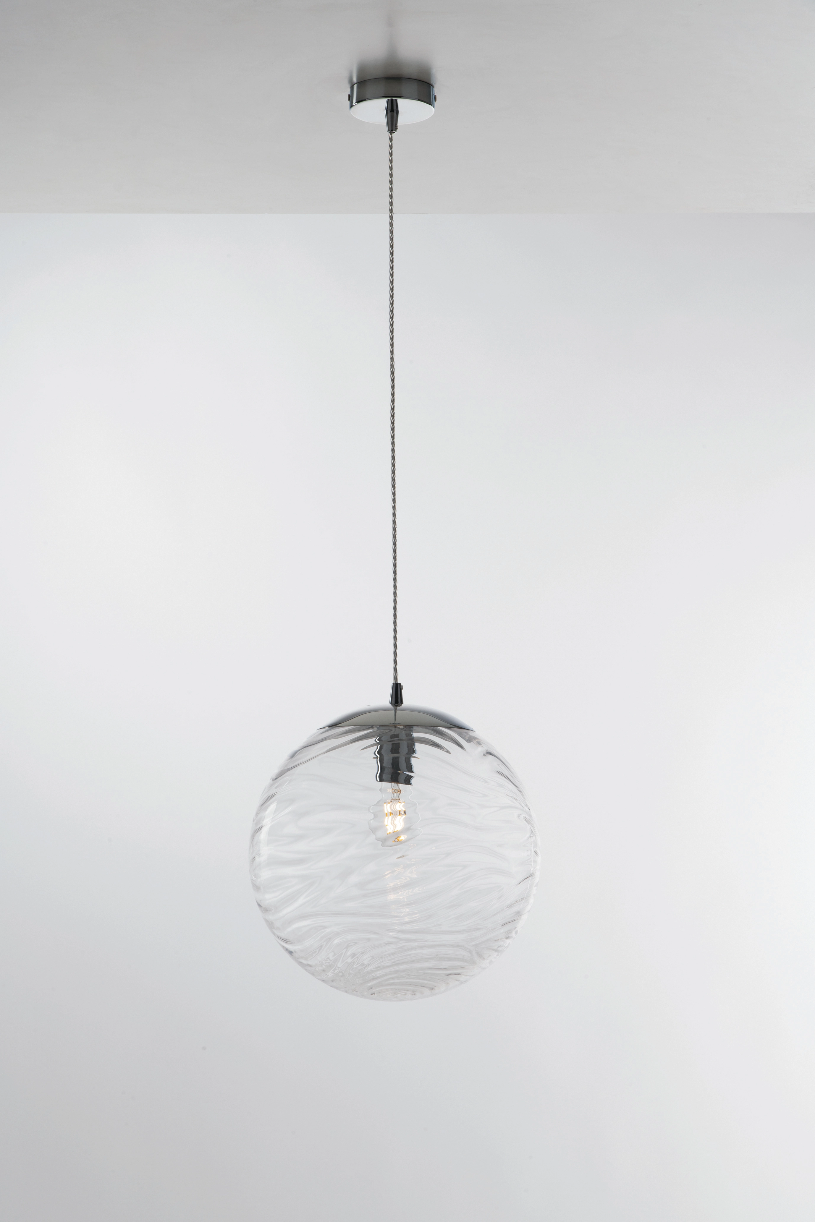 Luce Design Pendelleuchte Nereide 1-flammig OBI Ø bei Transparent 33 cm kaufen