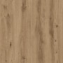 Helle Kunsthandwerk Eiche Holzoptik des Nachttisches. Natürliche Maserung mit Astlöchern für das Schlafzimmer.