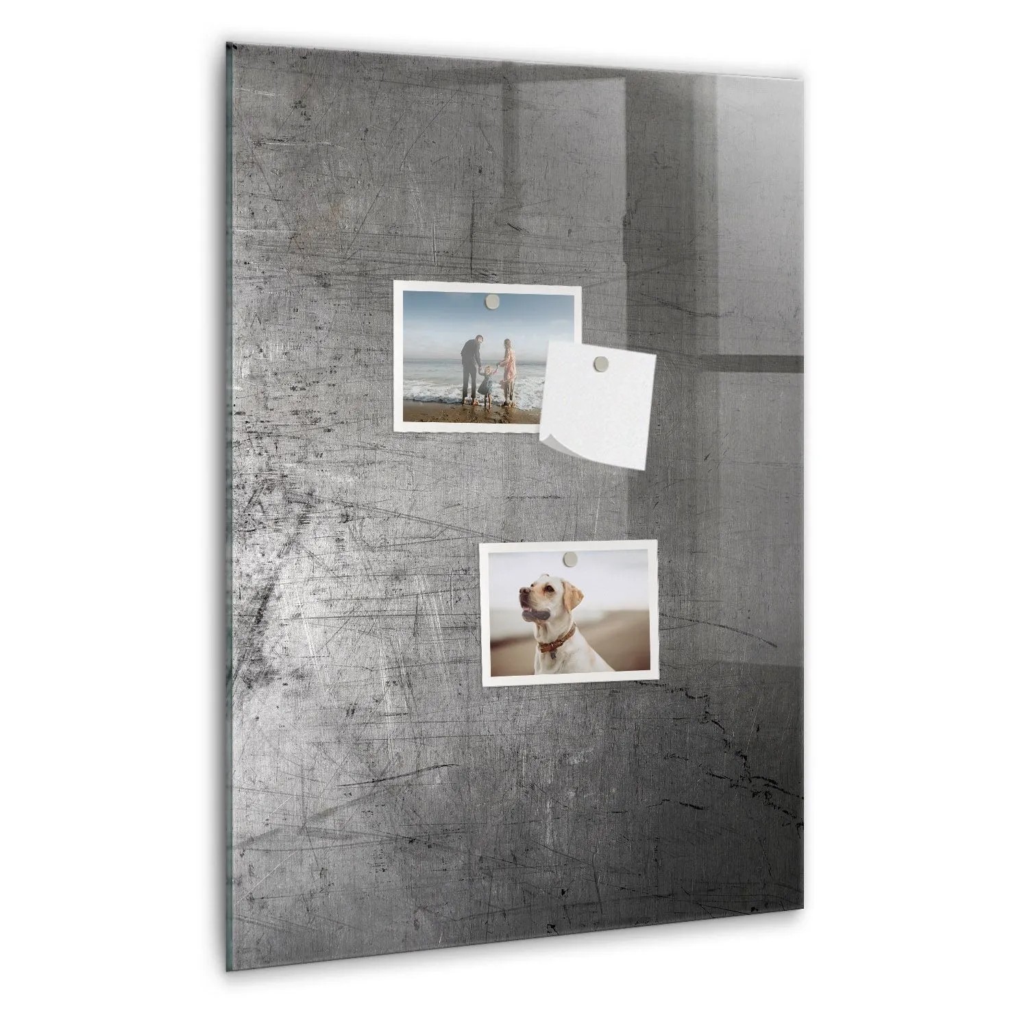 Tulup Magnetische Glastafel Zerkratztes Metall 40x60 cm Magnettafel Mit Marker Beschreibbar Weißer Marker Magnettafel Fü...