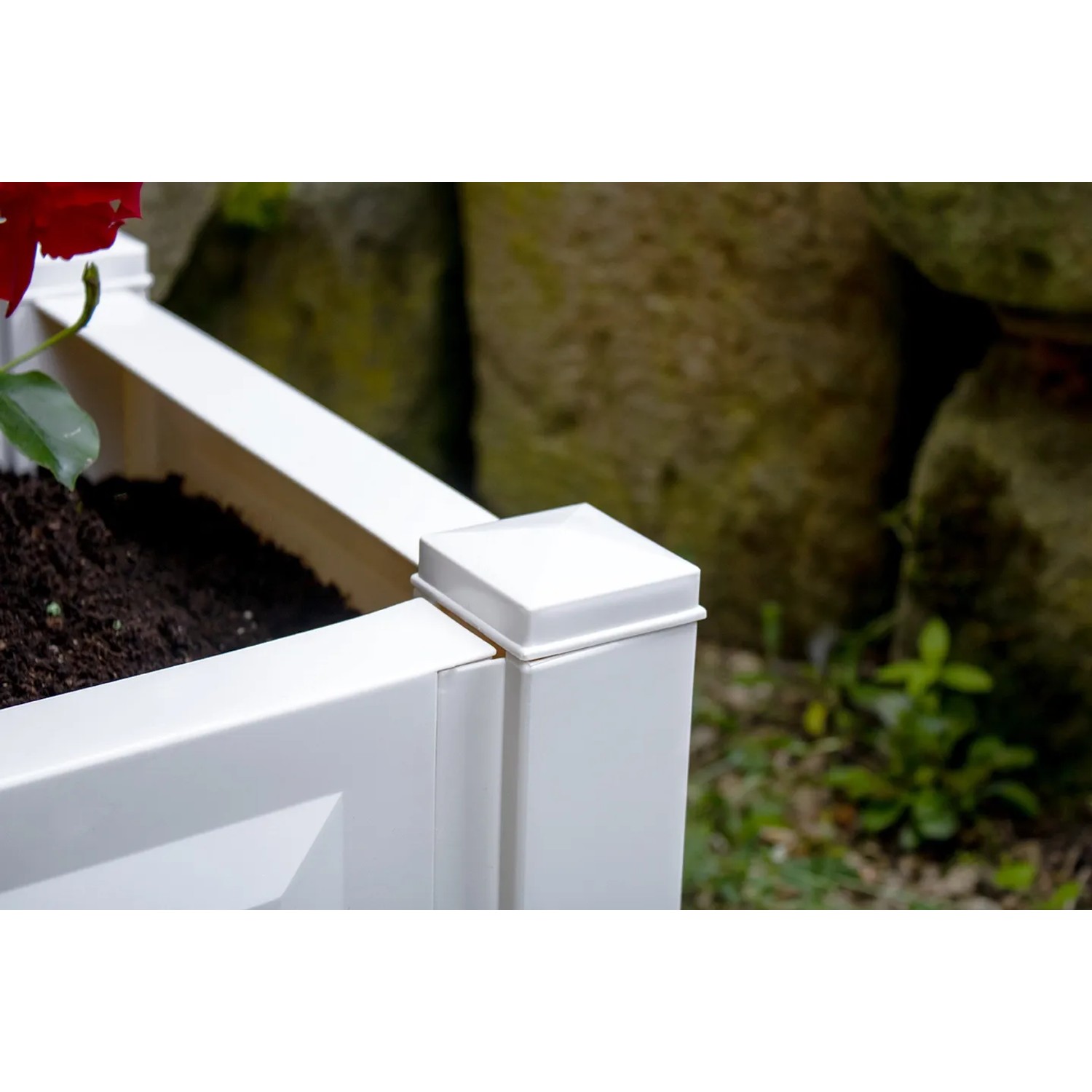 KHW Blumenkasten quadratisch Wei kaufen bei OBI