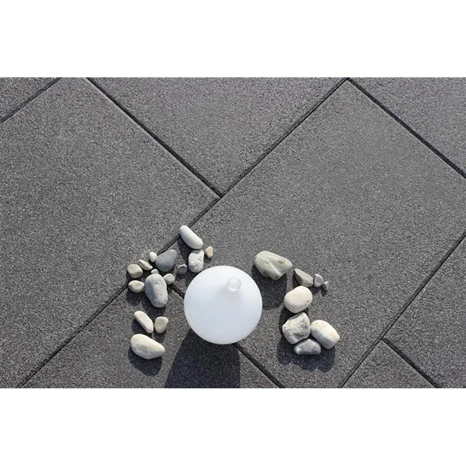 Diephaus Terrassenplatte Rustic Basalt 60 x 40 x 4 cm