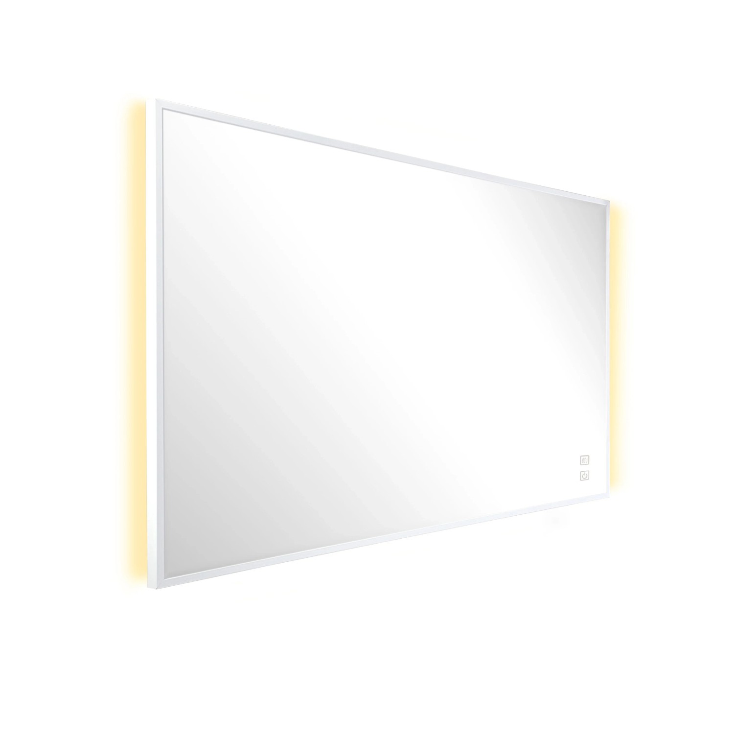 Könighaus Infrarot LED-Spiegelheizung 600 W Weiß
