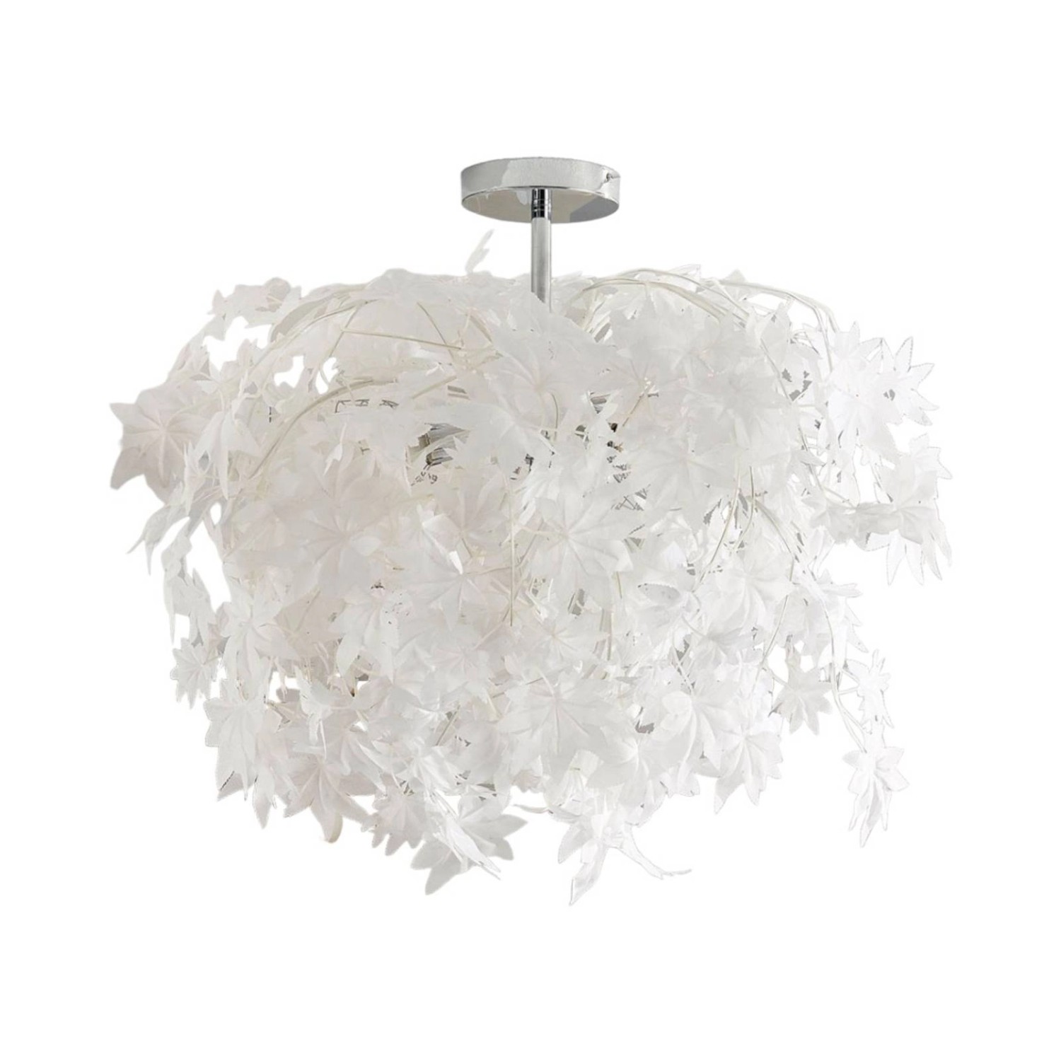 Lindby Deckenlampe Maple 9621121 Modern in Weiß 3-flammig E27 Wohnzimmerleuchte