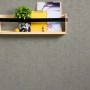 Glänzende, graue Uni-Tapete von PROFHOME. Dekorative Vliestapete mit leichter Struktur.