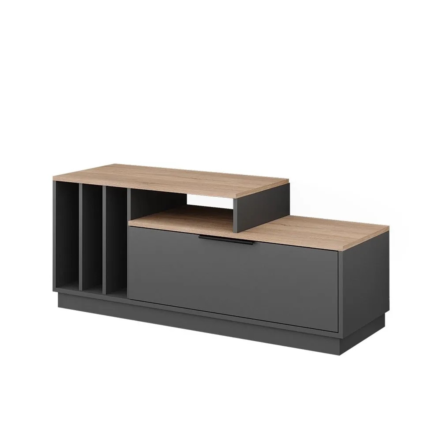 Vicco Lowboard Betti Anthrazit Sonoma 120 x 50 mit 1 Tür