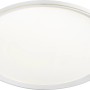 Runde LED-Deckenleuchte mit Lichtleiste, 24W, neutralweißes Licht, weiße Umrandung.