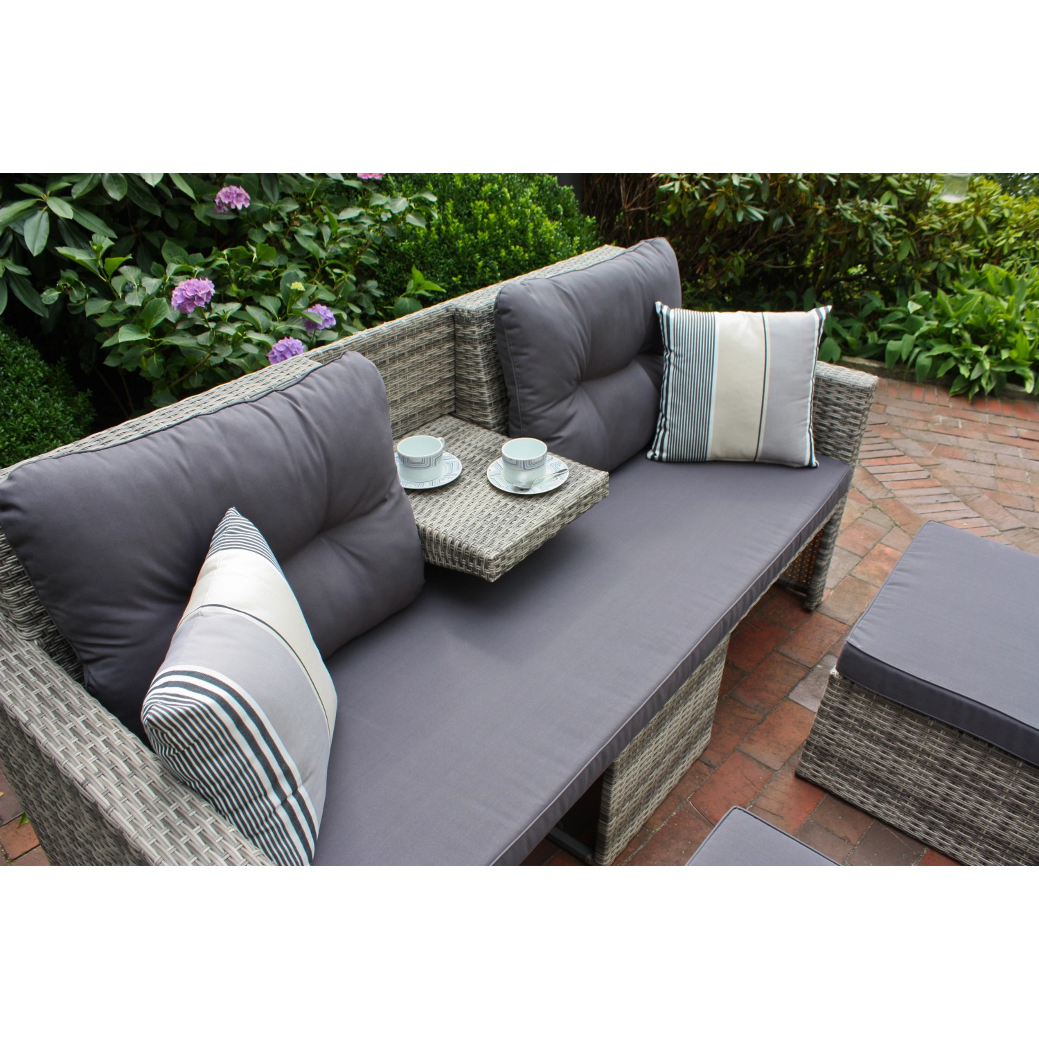 Garden Pleasure Lounge-Sofa cm 133 Grau 86 cm bei cm kaufen OBI x 180 Valletta x