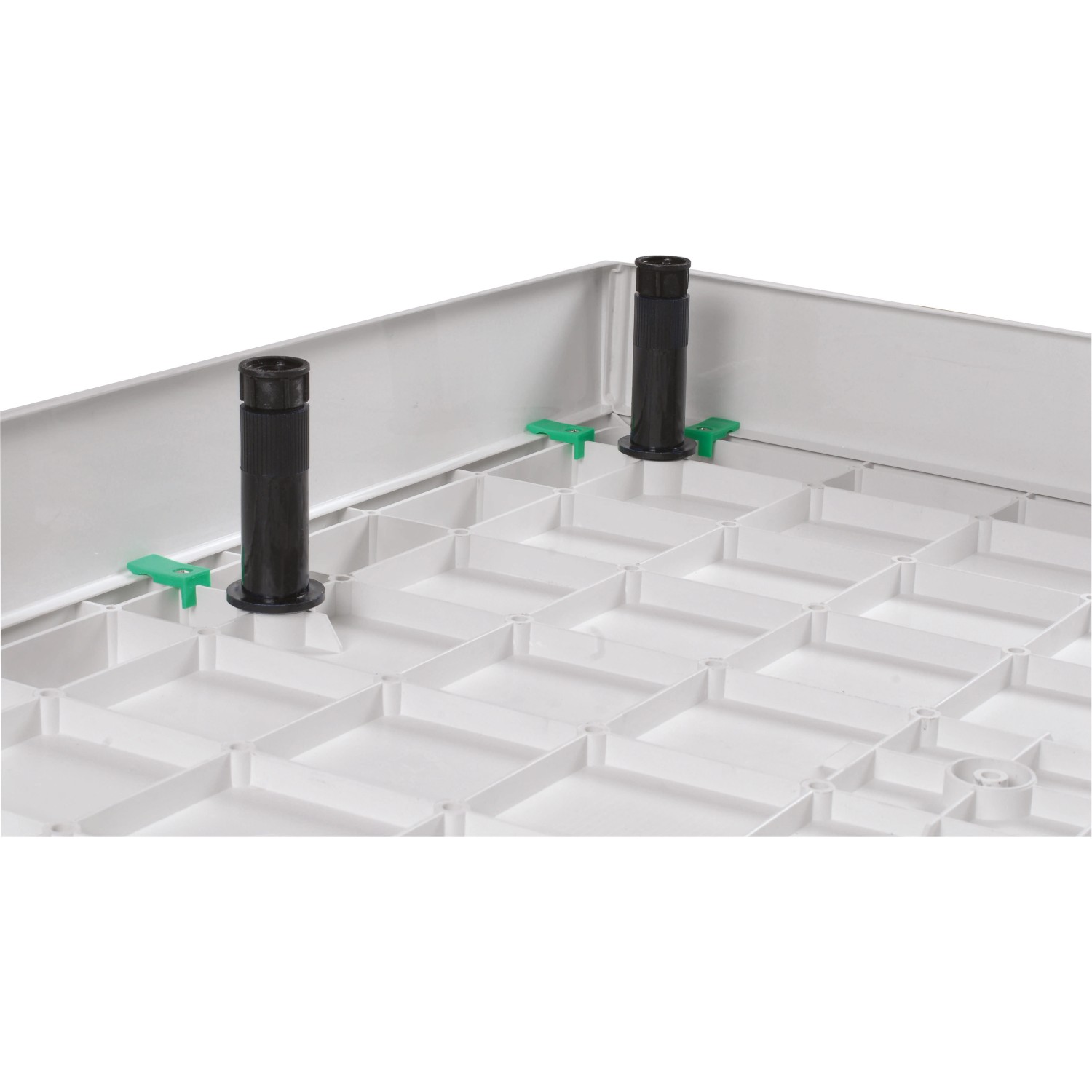 Sanotechnik Brausetassenfüße (18 Stk.) für SMC Brausetassen SC1690S und SC1776S.